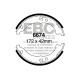 Brzdy EBC Auto Zadné brzdové čeľuste EBC Replacement 6674 | ebc-brzdy.sk