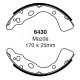 Brzdy EBC Auto Zadné brzdové obloženie EBC Replacement 6430 | ebc-brzdy.sk