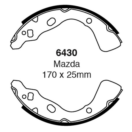 Brzdy EBC Auto Zadné brzdové čeľuste EBC Replacement 6430 | ebc-brzdy.sk