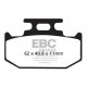 Brzdy EBC Moto EBC Brzdové obloženie MXS Off Road Race Sintered MXS152/2 | ebc-brzdy.sk