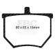 Brzdy EBC Auto Predné/Zadné brzdové dosky EBC Greenstuff 2000 Sport DP2040 | ebc-brzdy.sk
