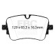Brzdy EBC Auto Zadné brzdové dosky EBC Greenstuff 2000 Sport DP22299 | ebc-brzdy.sk