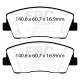 Brzdy EBC Auto Predné brzdové dosky EBC Greenstuff 2000 Sport DP22358 | ebc-brzdy.sk