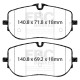 Brzdy EBC Auto Predné brzdové dosky EBC Greenstuff 2000 Sport DP22484 | ebc-brzdy.sk