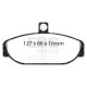 Brzdy EBC Auto Brzdové dosky EBC Redstuff Ceramic DP3435C | ebc-brzdy.sk