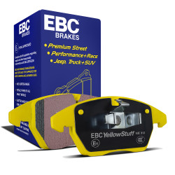 Predné brzdové dosky EBC Yellowstuff Street + Track DP42392R