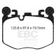Brzdy EBC Auto Predné brzdové dosky EBC Yellowstuff Street + Track DP42525R | ebc-brzdy.sk