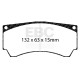 Brzdy EBC Auto Brzdové dosky EBC Racing RP-X DP8066RPX | ebc-brzdy.sk