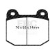 Brzdy EBC Auto Zadné brzdové dosky EBC Racing SR21 Sintered DP81537.14SR21 | ebc-brzdy.sk