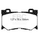Brzdy EBC Auto Predné brzdové dosky EBC Racing RP-X DP81823RPX | ebc-brzdy.sk
