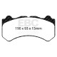 Brzdy EBC Auto Predné brzdové dosky EBC Racing SR21 Sintered DP81853.15SR21 | ebc-brzdy.sk