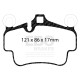 Brzdy EBC Auto Predné/Zadné brzdové dosky EBC Racing RP-X DP82029RPX | ebc-brzdy.sk
