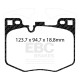 Brzdy EBC Auto Predné brzdové dosky EBC Racing RP-1 DP82302RP1 | ebc-brzdy.sk