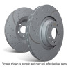 Přední brzdové kotouče EBC Turbo Grooved GD1575