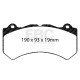 Brzdy EBC Auto Predná sada EBC P2DK050RPX - Brzdové kotúče Swept Groove + brzdové dosky Racing RP-X | ebc-brzdy.sk