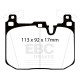 Brzdy EBC Auto Predná + Zadná sada EBC P2DK055Y - Brzdové kotúče Swept Groove + brzdové dosky Yellowstuff | ebc-brzdy.sk