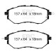 Brzdy EBC Auto Predná sada EBC PD04KF569 - Brzdové kotúče Premium OE + brzdové dosky Bluestuff | ebc-brzdy.sk