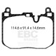 Brzdy EBC Auto Predná sada EBC PD06KF827 - Brzdové kotúče Ultimax Grooved + brzdové dosky Greenstuff | ebc-brzdy.sk