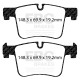 Brzdy EBC Auto Predná sada EBC PD07KF312 - Brzdové kotúče Ultimax Grooved + brzdové dosky Redstuff Ceramic | ebc-brzdy.sk