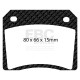 Brzdy EBC Auto Zadná sada EBC PD09KR003 - Brzdové kotúče Ultimax Grooved + brzdové dosky Bluestuff | ebc-brzdy.sk