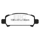 Brzdy EBC Auto Zadná sada EBC PD09KR150 - Brzdové kotúče Ultimax Grooved + brzdové dosky Bluestuff | ebc-brzdy.sk