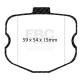 Brzdy EBC Auto Zadná sada EBC PD09KR339 - Brzdové kotúče Ultimax Grooved + brzdové dosky Bluestuff | ebc-brzdy.sk