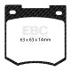 Brzdy EBC Auto Predná sada EBC PD11KF083 - Brzdové kotúče Turbo Grooved + brzdové dosky Greenstuff | ebc-brzdy.sk
