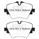 Brzdy EBC Auto Predná sada EBC PD11KF1324 - Brzdové kotúče Turbo Grooved + brzdové dosky Greenstuff | ebc-brzdy.sk