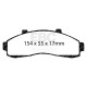Brzdy EBC Auto Predná sada EBC PD11KF231 - Brzdové kotúče Turbo Grooved + brzdové dosky Elite Truck and SUV | ebc-brzdy.sk