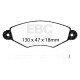 Brzdy EBC Auto Predná sada EBC PD11KF411 - Brzdové kotúče Turbo Grooved + brzdové dosky Greenstuff | ebc-brzdy.sk