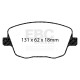 Brzdy EBC Auto Predná sada EBC PD11KF431 - Brzdové kotúče Turbo Grooved + brzdové dosky Greenstuff | ebc-brzdy.sk