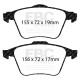 Brzdy EBC Auto Predná sada EBC PD11KF644 - Brzdové kotúče Turbo Grooved + brzdové dosky Greenstuff | ebc-brzdy.sk