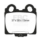 Brzdy EBC Auto Zadná sada EBC PD11KR117 - Brzdové kotúče Turbo Grooved + brzdové dosky Greenstuff | ebc-brzdy.sk