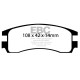Brzdy EBC Auto Zadná sada EBC PD11KR280 - Brzdové kotúče Turbo Grooved + brzdové dosky Greenstuff | ebc-brzdy.sk