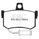 Brzdy EBC Auto Zadná sada EBC PD11KR472 - Brzdové kotúče Turbo Grooved + brzdové dosky Greenstuff | ebc-brzdy.sk