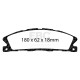 Brzdy EBC Auto Predná + Zadná sada EBC PD40K2217 - Brzdové kotúče Premium OE + brzdové dosky Ultimax OE | ebc-brzdy.sk