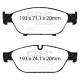 Brzdy EBC Auto Predná + Zadná sada EBC PD40K2331 - Brzdové kotúče Premium OE + brzdové dosky Ultimax OE | ebc-brzdy.sk