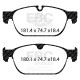 Brzdy EBC Auto Predná + Zadná sada EBC PD40K2614 - Brzdové kotúče Premium OE + brzdové dosky Ultimax OE | ebc-brzdy.sk