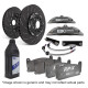 Brzdy EBC Auto Predná brzdová sústava EBC Racing Big Brake Kit BBK005-1, kotúče 330 × 28 mm, šedé anodizované strmene | ebc-brzdy.sk
