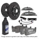 Brzdy EBC Auto Predná brzdová sústava EBC Racing Big Brake Kit BBK007, kotúče 300 × 28 / 330 × 28 mm, šedé anodizované strmene | ebc-brzdy.sk