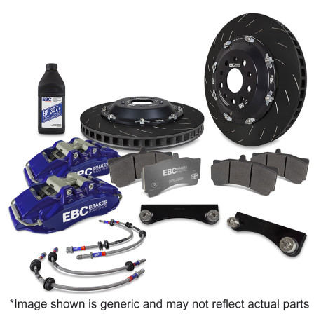 Brzdy EBC Auto Predná brzdová sústava EBC Racing Big Brake Kit BBK046, kotúče 355 × 32 mm, modré strmene | ebc-brzdy.sk