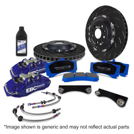 Brzdy EBC Auto Predná brzdová sústava EBC Racing Big Brake Kit BBK054, kotúče 355 × 32 mm, modré strmene | ebc-brzdy.sk