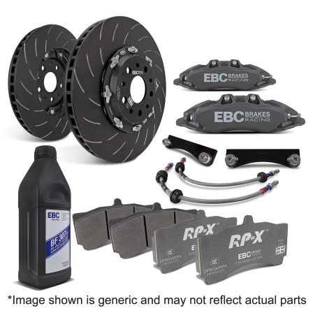 Brzdy EBC Auto Predná brzdová sústava EBC Racing Big Brake Kit BBK054, kotúče 355 × 32 mm, šedé anodizované strmene | ebc-brzdy.sk