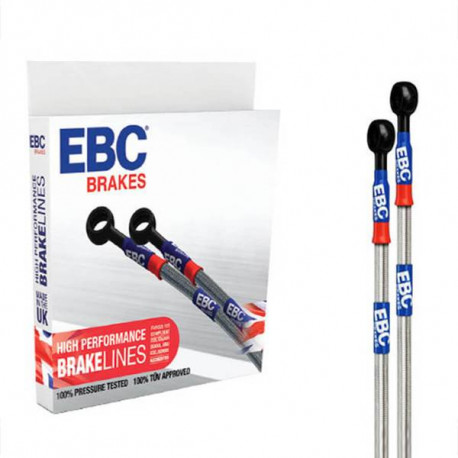 Brzdy EBC Auto Teflónové opletané brzdové hadice EBC brakes BLA2113-4L | ebc-brzdy.sk