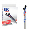 Teflónové opletané brzdové hadice EBC brakes BLA1289-3L