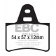 Brzdy EBC Auto Zadné brzdové dosky EBC Ultimax OEM Replacement DP573 | ebc-brzdy.sk