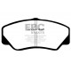 Brzdy EBC Auto Predné brzdové dosky EBC Ultimax OEM Replacement DP650 | ebc-brzdy.sk