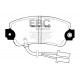 Brzdy EBC Auto Predné brzdové dosky EBC Ultimax OEM Replacement DP653 | ebc-brzdy.sk