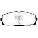 Brzdy EBC Auto Predné brzdové dosky EBC Ultimax OEM Replacement DP722 | ebc-brzdy.sk