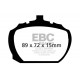 Brzdy EBC Auto Predné brzdové dosky EBC Ultimax OEM Replacement DP755 | ebc-brzdy.sk
